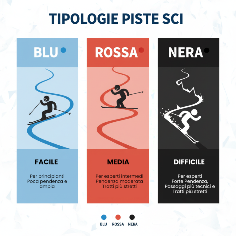 difficoltà piste da sci trentino